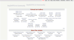 Desktop Screenshot of key2arts.com